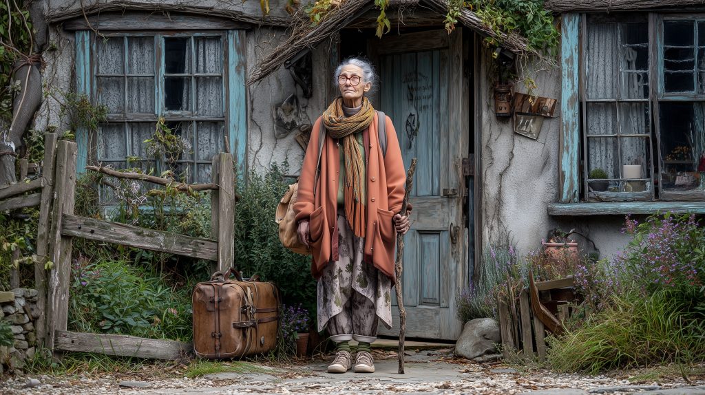 An image of Old Lady McGrady back from hospital