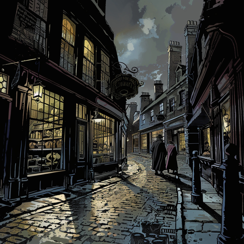 Guardian City street at night